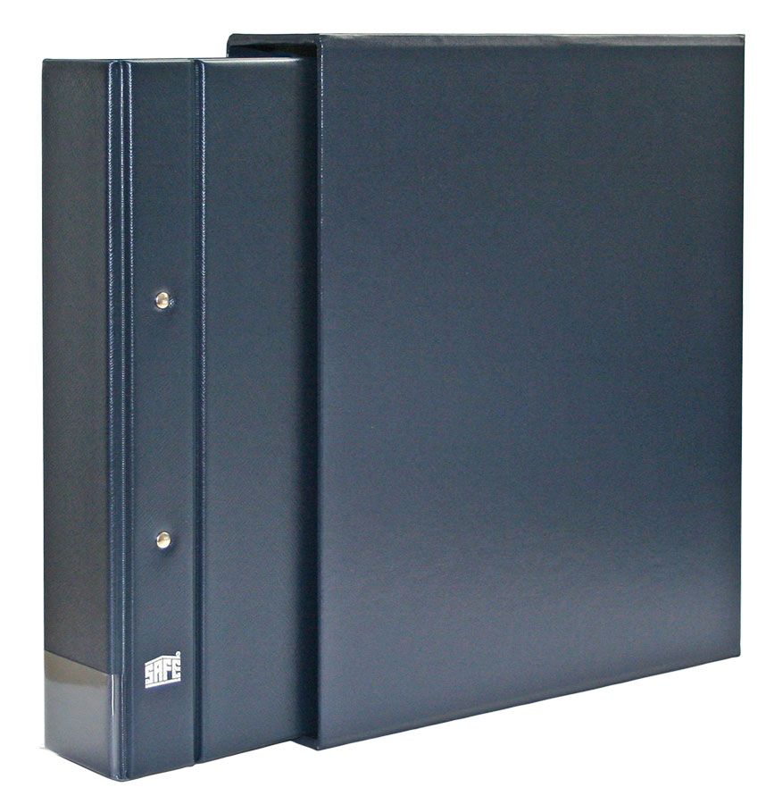 Album CLASSIC COMPACT A4 (Bleu) : Reliure et étui - SAFE®