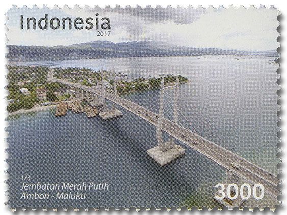 n° 2869/2871 - Timbre INDONESIE Poste