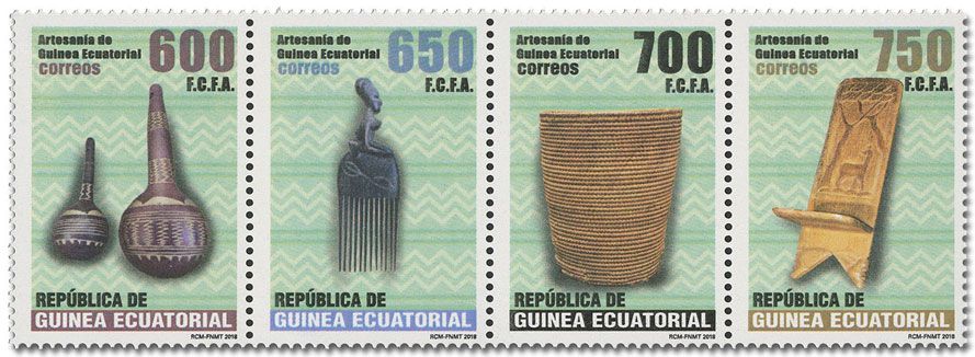 n° 675/678 - Timbre GUINEE-EQUATORIALE Poste