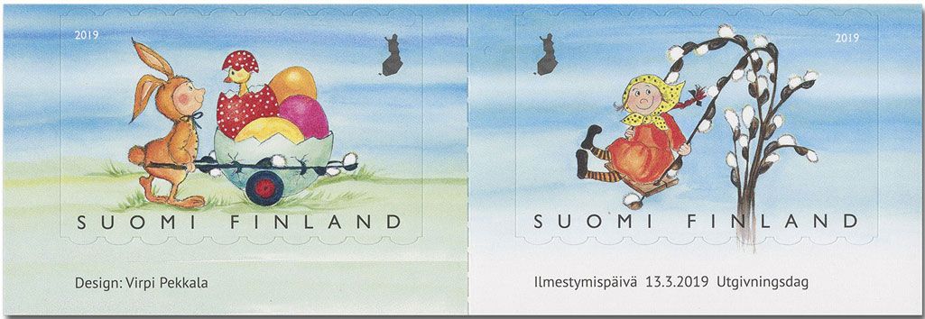 n° 2588/2589 - Timbre FINLANDE Poste