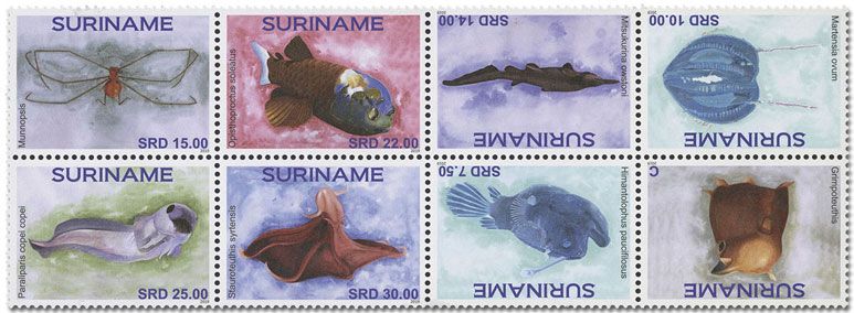 n° 2827/2834 - Timbre SURINAME Poste