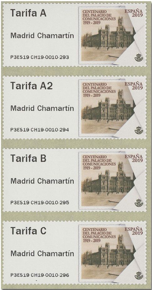 n° 152 - Timbre ESPAGNE Timbres de distributeurs