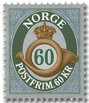 n° 1839A - Timbre NORVEGE Poste