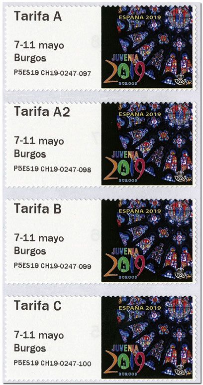 n° 154 - Timbre ESPAGNE Timbres de distributeurs