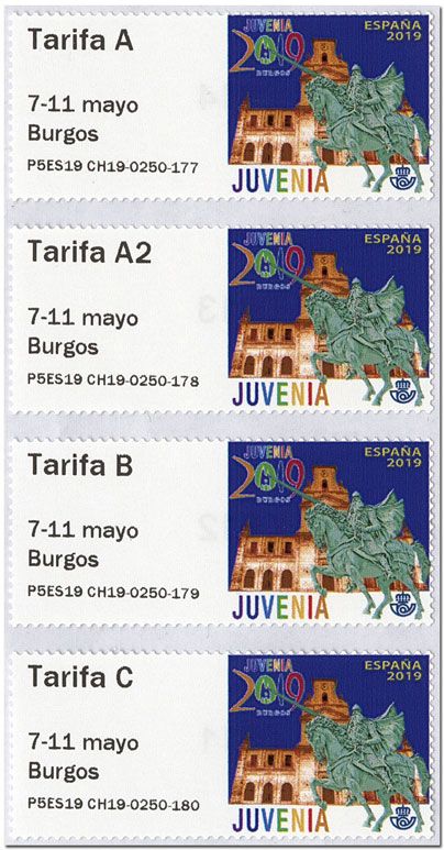 n° 155 - Timbre ESPAGNE Timbres de distributeurs