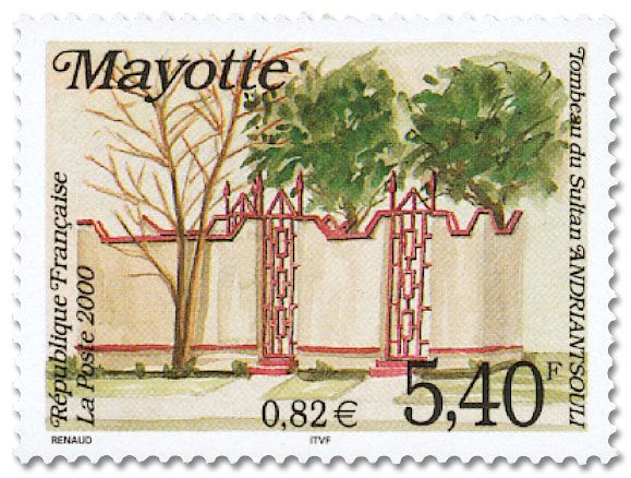 n.o 87 -  Sello Mayotte Correos