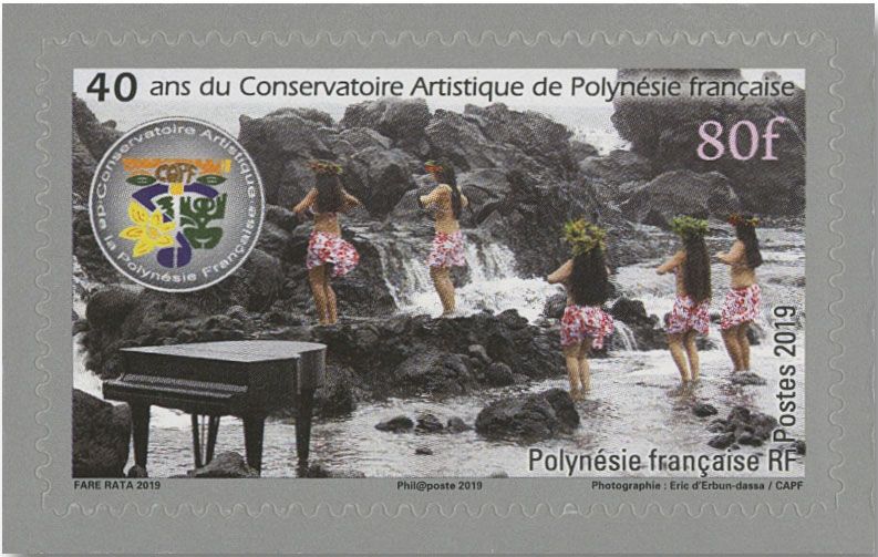 n° 1225 - Timbre Polynésie Poste