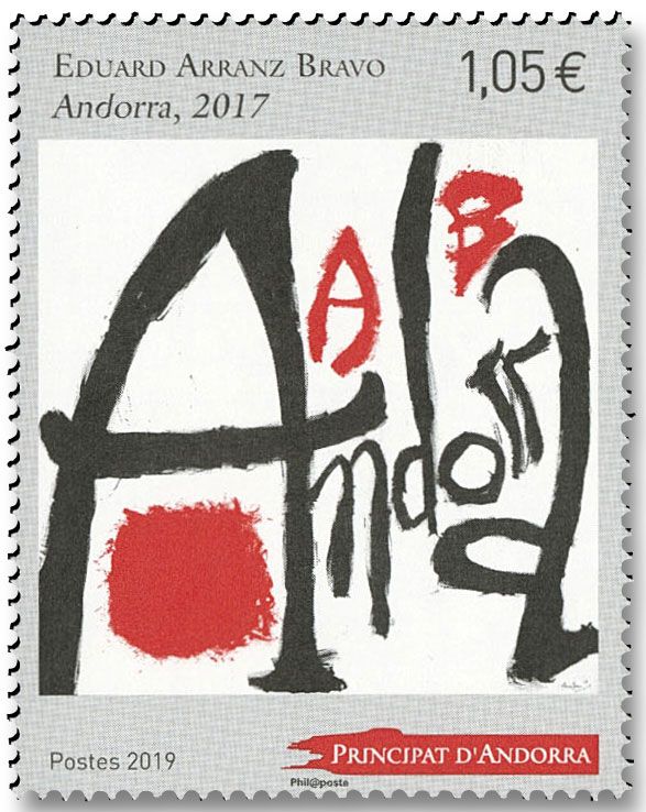 n° 832 - Timbre Andorre Poste