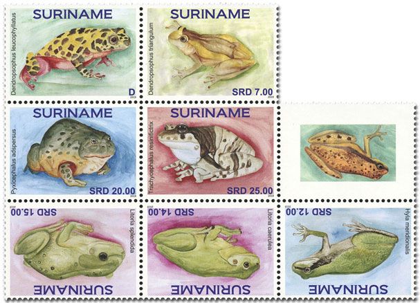 n° 2866/2872 - Timbre SURINAME Poste