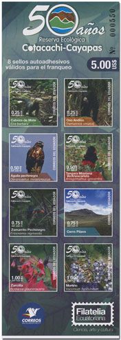 n° C2844 - Timbre EQUATEUR Carnets