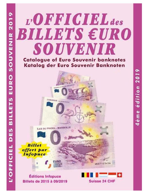 OFFICIEL DES BILLETS €UROS SOUVENIR (4ème Edition - 2019-2020)