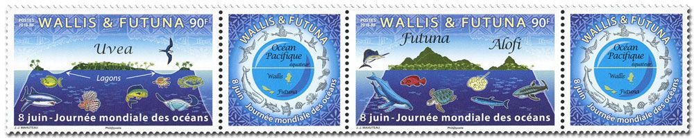 n° 907/908 - Timbre WALLIS & FUTUNA Poste