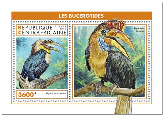 n° 1389 - Timbre CENTRAFRIQUE Blocs et feuillets