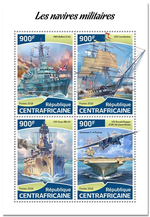 n° 5607/5610 - Timbre CENTRAFRIQUE Poste