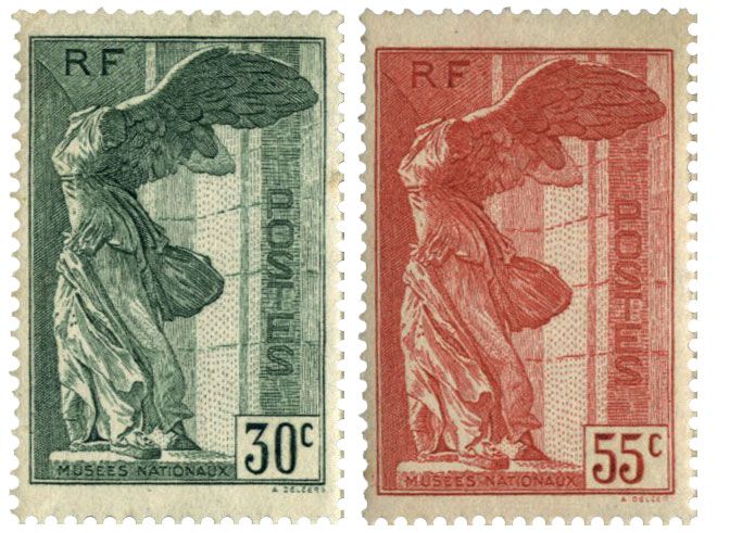 n° 354/355 -  Timbre France Poste