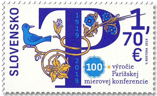 n° 775 - Timbre SLOVAQUIE Poste