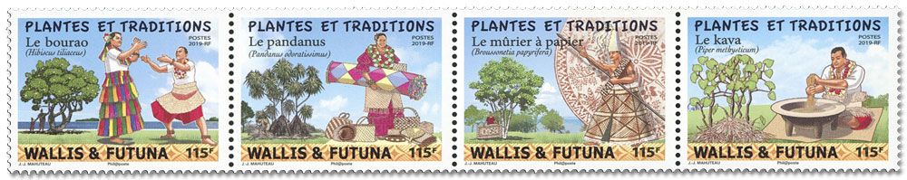 n° 920/923 - Timbre WALLIS & FUTUNA Poste