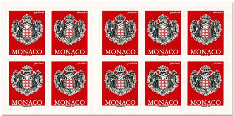 n° 21 - Timbre Monaco Carnets