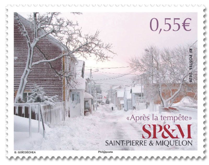 n° 1233 - Timbre Saint-Pierre et Miquelon Poste