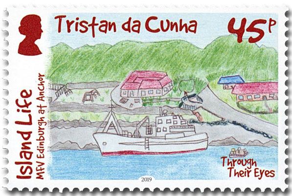 n° 1228/1231 - Timbre TRISTAN DA CUNHA Poste