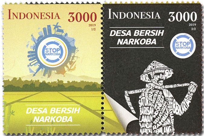 n° 2978/2979 - Timbre INDONESIE Poste