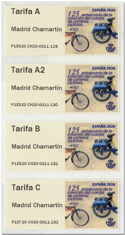 n° 161 - Timbre ESPAGNE Timbres de distributeurs