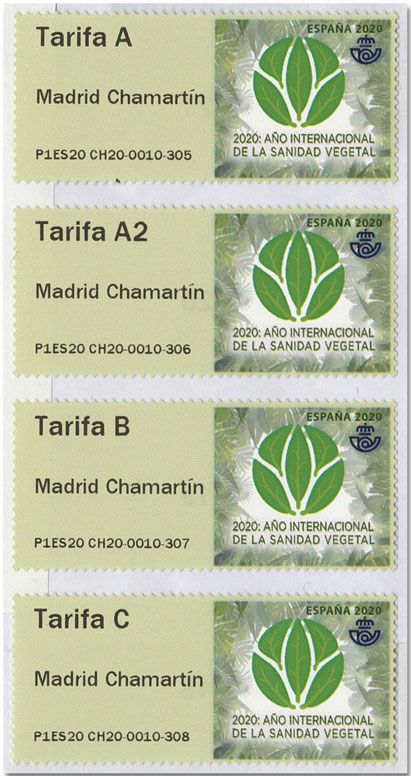 n° 162 - Timbre ESPAGNE Timbres de distributeurs