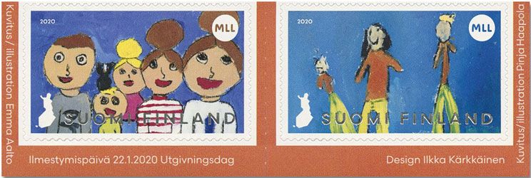 n° 2636/2637 - Timbre FINLANDE Poste