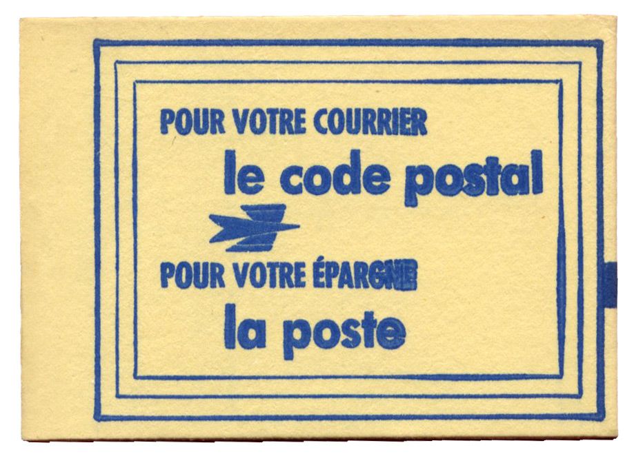 France: Carnet Code postal Dunkerque 59640 en jaune