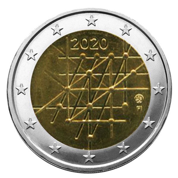 2 EURO COMMEMORATIVE 2020 : FINLANDE (100 ans de l´université de Turku)