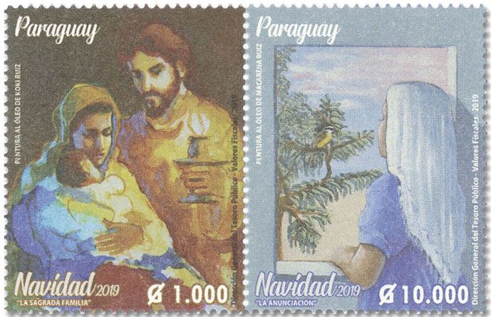 n° 3307/3308 - Timbre PARAGUAY Poste