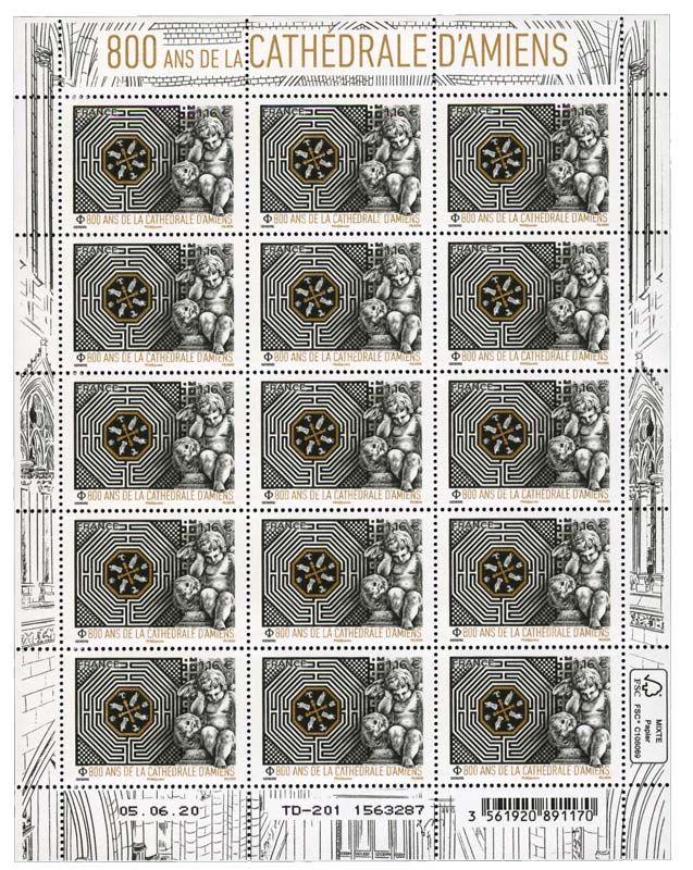 n° F5 - Timbre FRANCE Feuillets de France (n° 5414)