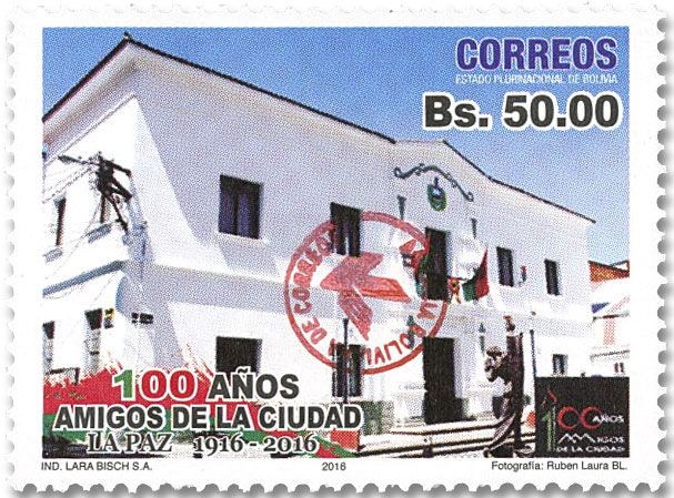 n° 1635 - Timbre BOLIVIE Poste