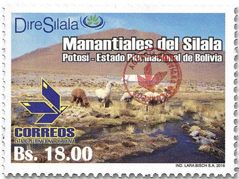 n° 1638 - Timbre BOLIVIE Poste