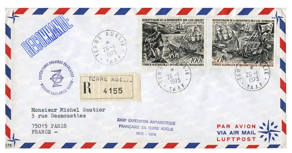 nr. 27 -  Stamp French Southern Territories Air Mail