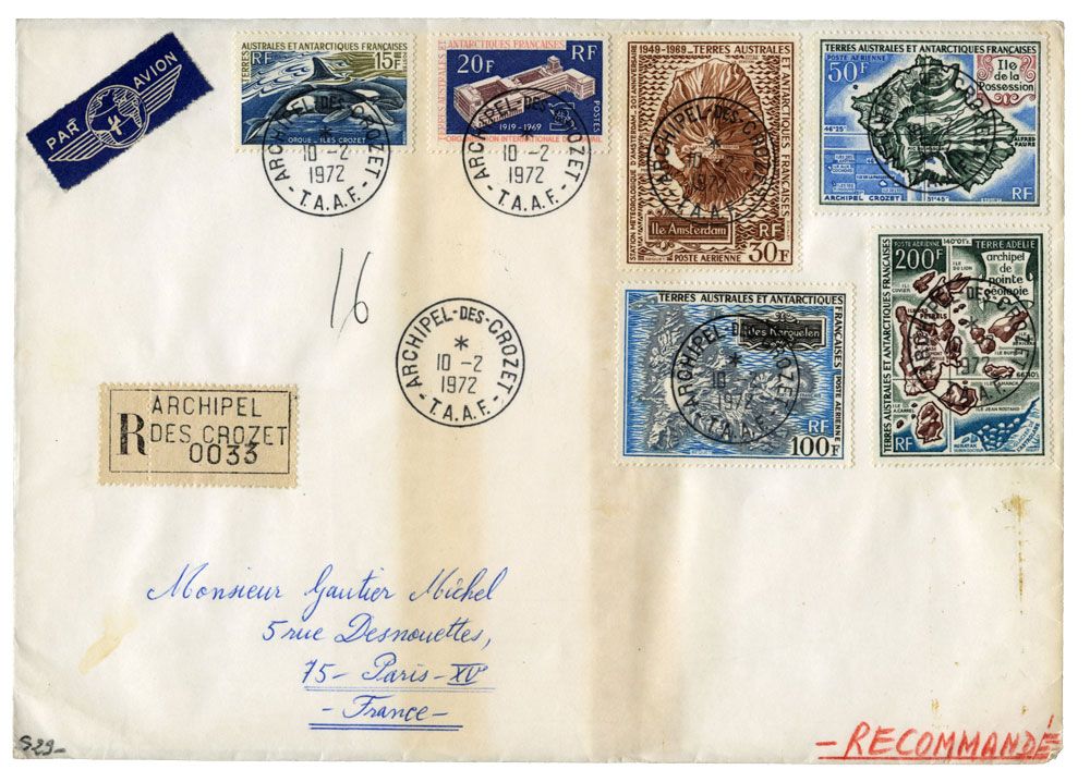 n°30 - Stamp TAAF Mail