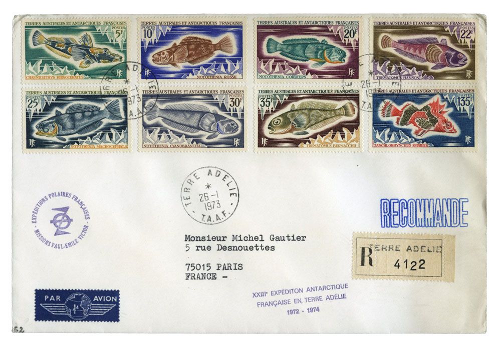 nr. 34/38 -  Stamp French Southern Territories Mail