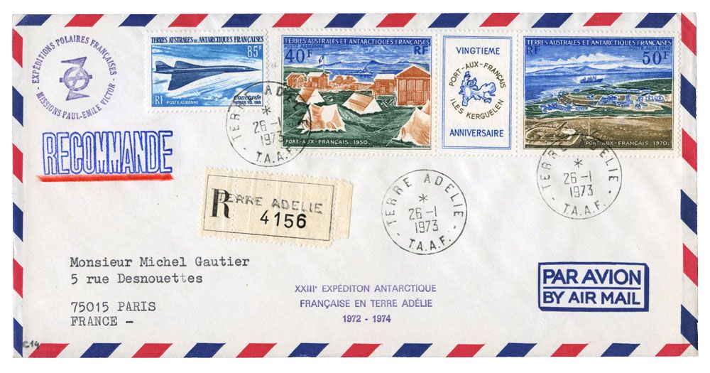 nr. 19 -  Stamp French Southern Territories Air Mail