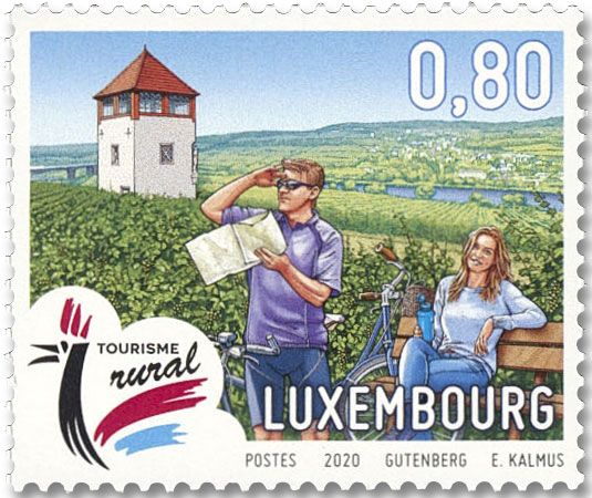 n° 2175/2176 - Timbre LUXEMBOURG Poste