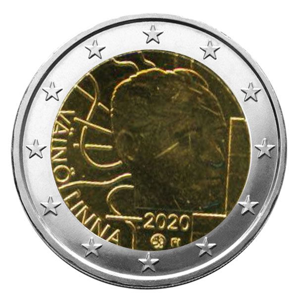 2 EURO COMMEMORATIVE 2020 : FINLANDE (100 ans de la naissance de Vàïnö Linna)