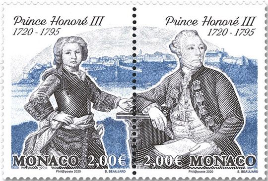 n° 3247/3248 - Timbre MONACO Poste