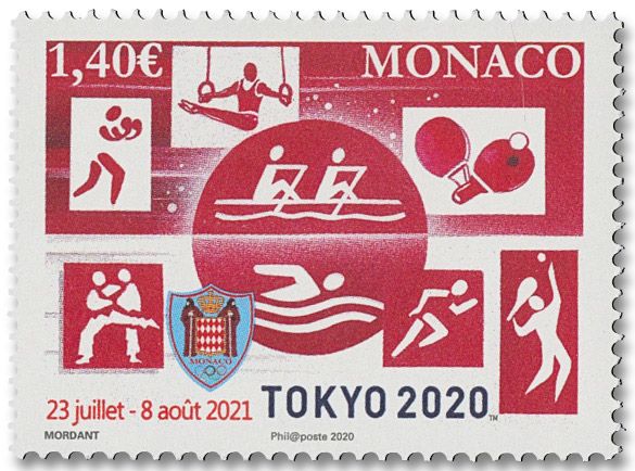 n° 3257 - Timbre Monaco Poste