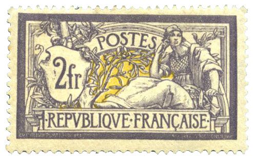 nr. 122 -  Stamp France Mail