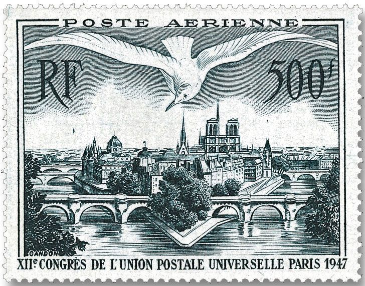 n° 20 -  Timbre France Poste aérienne