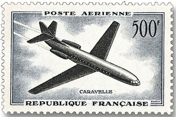 n° 36 -  Selo França Correio aéreo