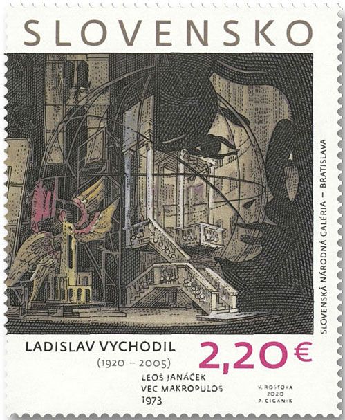 n° 806 - Timbre SLOVAQUIE Poste