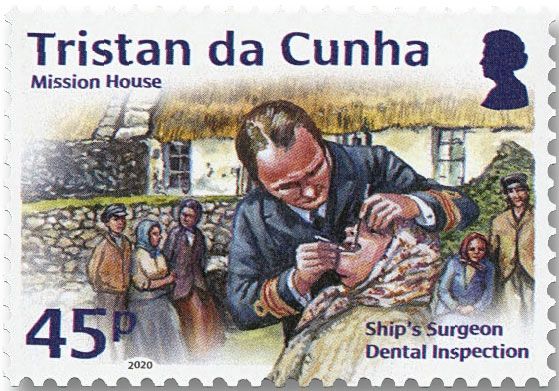 n° 1252/1255 - Timbre TRISTAN DA CUNHA Poste