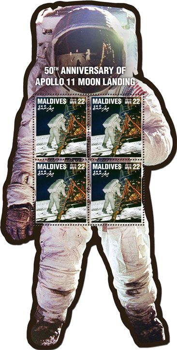 n° F6973 - Timbre MALDIVES Poste