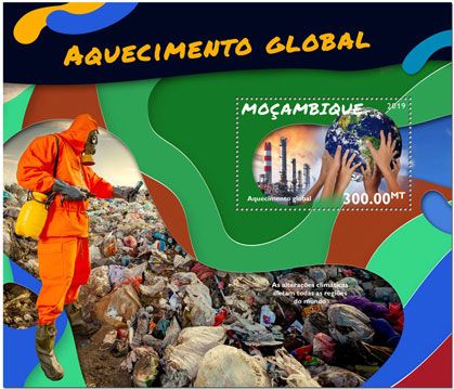 n° 1423 - Timbre MOZAMBIQUE Blocs et feuillets