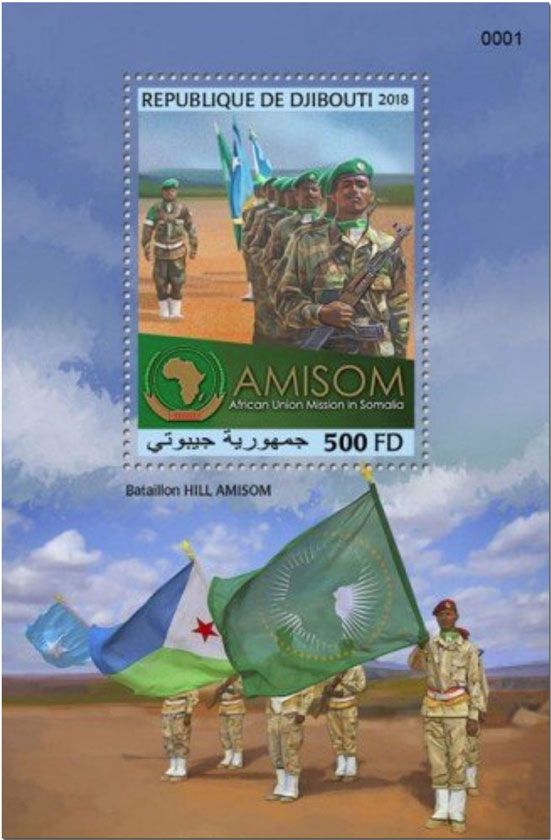 n° 409 - Timbre DJIBOUTI Blocs et feuillets